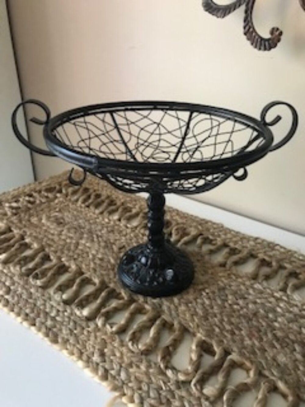 Wrought Iron Fruit Bowl